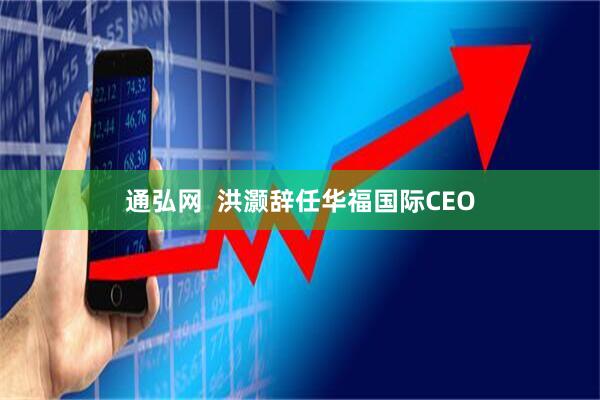 通弘网  洪灏辞任华福国际CEO